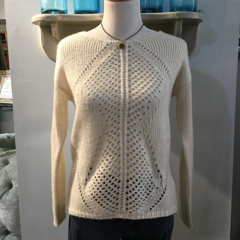 Cream sweater